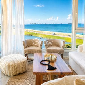Vende Apartamento Con Vista Al Mar De 3 Suites, En Mansa- Punta Del Este.