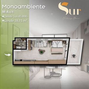 Monoambientes En Preventa En Edificio Hh Sur 