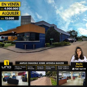 Amplio Edificio Con Galpones Sobre Carretera Al Norte