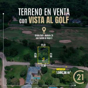 Urubó Golf Módulo 2 Terreno En Venta