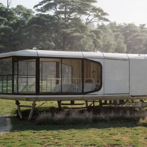 Casa Cápsula Inteligente P7 Con Balcón