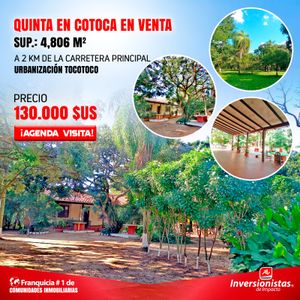 Quinta En Venta