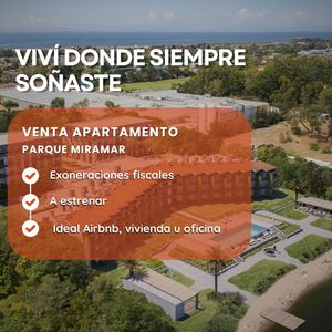 Venta Apartamento Monoambiente En Carrasco Este-terraza Con Orientación Noroeste