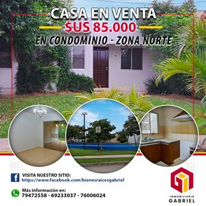 Amplia Casa En Condominio Sevilla - Zona Norte