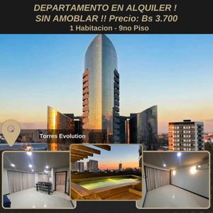 Alquiler Departamento De 1 Dormitorio Torres Evolution