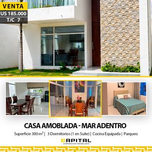 Casa Amoblada En Venta En Condominio Mar Adentro