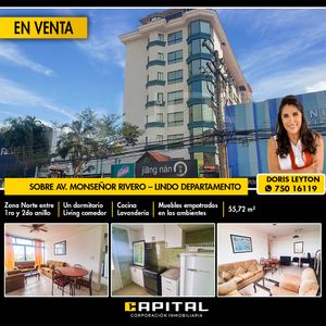 Departamento En Venta, Sobre Av Mons Rivero