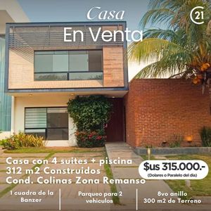 Casa En Venta De 4 Dormitorios En Condomino La Colina