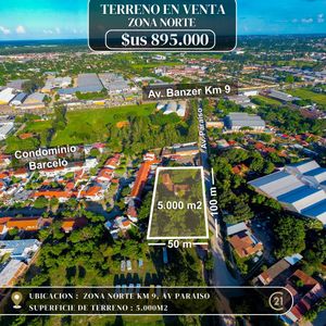 Terreno En Venta En Zona Norte