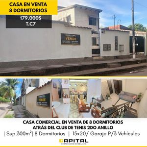 Casa Comercial En Venta C/8 Dormitorios - Zona Oeste 