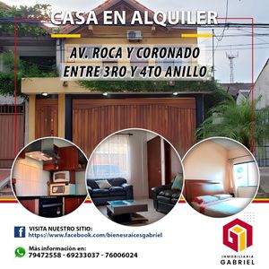 Casa Independiente En Alquiler Zona Expocruz