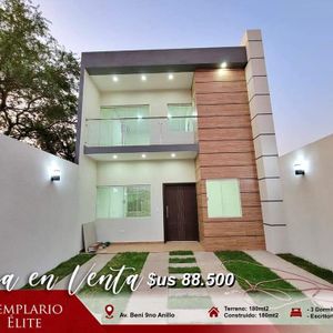 Casa En Venta En La Av. Beni 9no Anillo - A Estrenar