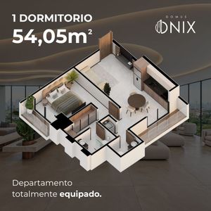 Departamento 1 Dormitorio Preventa Domus Onix 2028