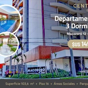 Departamento De 3 Dormitorios En Macoro 12 