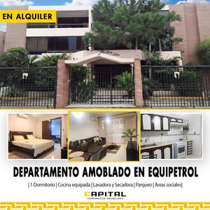 Departamento Amoblado En Alquiler En Equipetrol