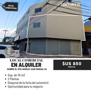 Local Comercial En Alquiler De 2 Plantas 