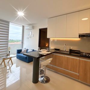 Departamento Amoblado De 1 Dormitorio En Alquiler, Edif Berchatti 