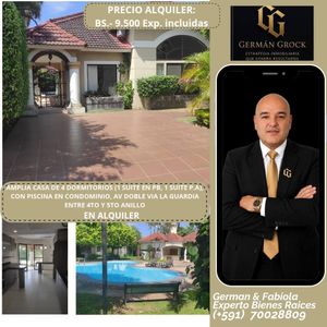 Amplia Casa De 4 Dorms Con Piscina Dentro De Condominio Dole Via La Guardia