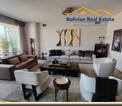 Hermoso Departamento En Alquiler - Auquisamaña
