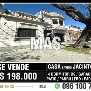 Casa Venta Garage Jacinto Vera Montevideo Imas.uy R *