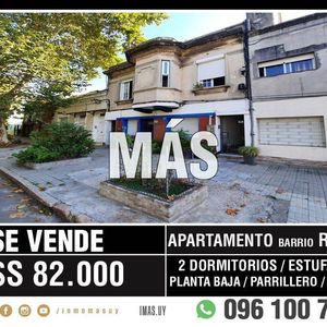 Apartamento Venta Reducto Montevideo Imas.uy C *