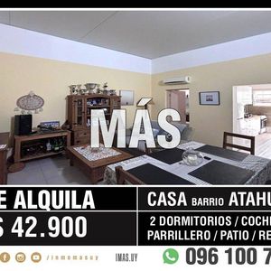 Casa Alquiler Cochera Atahualpa Montevideo Imas.uy C *