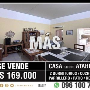 Casa Venta Cochera Atahualpa Montevideo Imas.uy C *