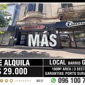 Local Comercial Alquiler Aguada Montevideo Imas.uy C *