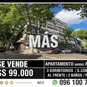 Apartamento Venta Reducto Montevideo Imas.uy C *