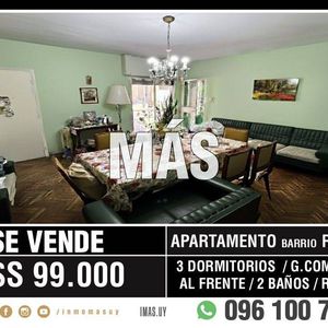 Apartamento Venta Aguada Montevideo Imas.uy C