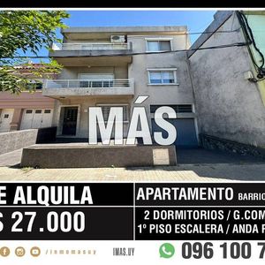 Apartamento Alquiler Prado Montevideo Imas.uy R *
