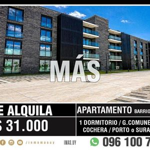 Apartamento Alquiler Estrenar Prado Montevideo Imas.uy R *