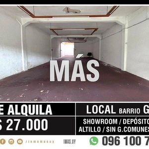 Local Comercial Alquiler Reducto Montevideo Imas.uy C