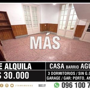 Casa Alquiler Garage Goes Montevideo Imas.uy C
