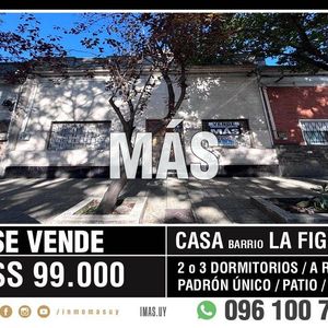 Casa Venta La Figurita Montevideo Imas.uy C *