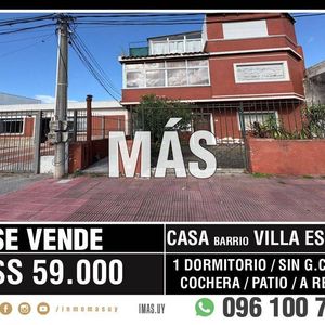 Casa Venta Villa Española Montevideo Imas.uy Ma *