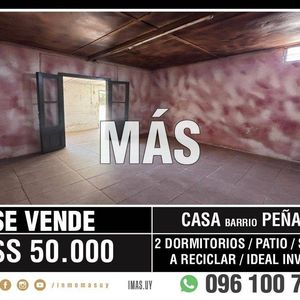 Casa Venta Peñarol Lavalleja Montevideo Imas.uy - MC