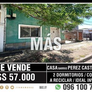 Casa Venta Cochera Pérez Castellanos Montevideo Imas.uy Lm *