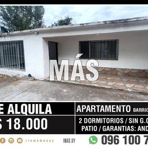 Apartamento Alquiler Colón Montevideo Imas.uy Lm *