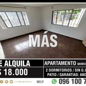 Apartamento Alquiler Peñarol Montevideo Imas.uy Lm