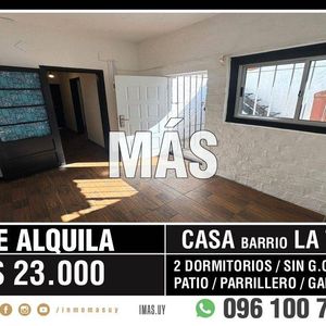 Casa Alquiler Patio Belvedere Montevideo Imas.uy Lm