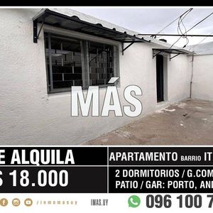Apartamento Alquiler Ituzaingó Montevideo Imas.uy MC *