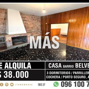 Casa Alquiler Cochera Paso Molino Montevideo Imas.uy Lm