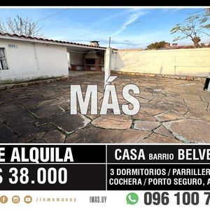 Casa Alquiler Cochera La Teja Montevideo Imas.uy Lm