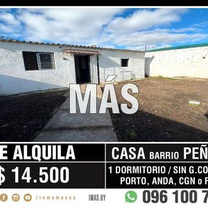 Casa Alquiler Peñarol Montevideo Imas.uy Lm *