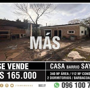 Casa Venta Cochera Sayago Montevideo Imas.uy MC *