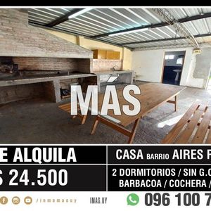 Casa Alquiler Cochera Aires Puros Montevideo Imas.uy MC *