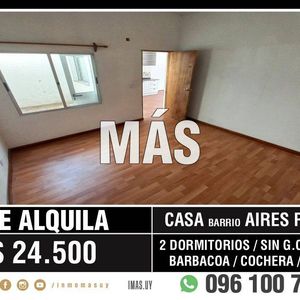 Casa Alquiler Cochera Brazo Oriental Montevideo Imas.uy MC