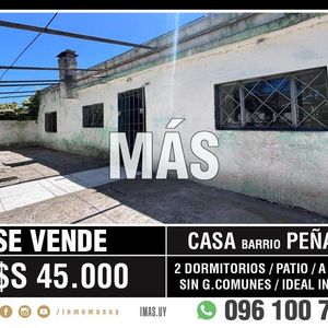 Casa Venta Peñarol Montevideo Imas.uy MC *