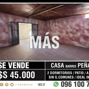 Casa Venta Peñarol Lavalleja Montevideo Imas.uy MC